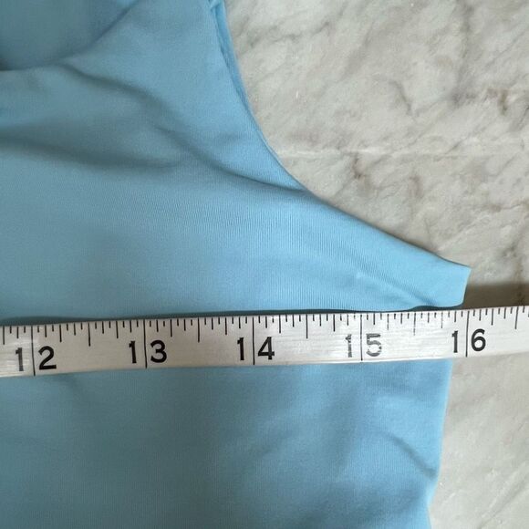 Bardot Echo Cutout blue stretch Midi Dress size XL NWOT - Picture 9 of 10